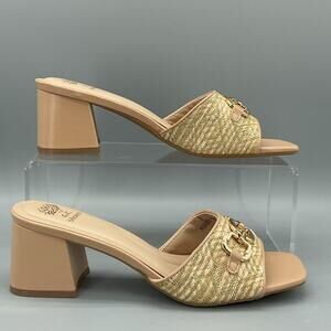 NEW Good Choice Shoes Women’s Wanda Slide Sandals Beige Size 9